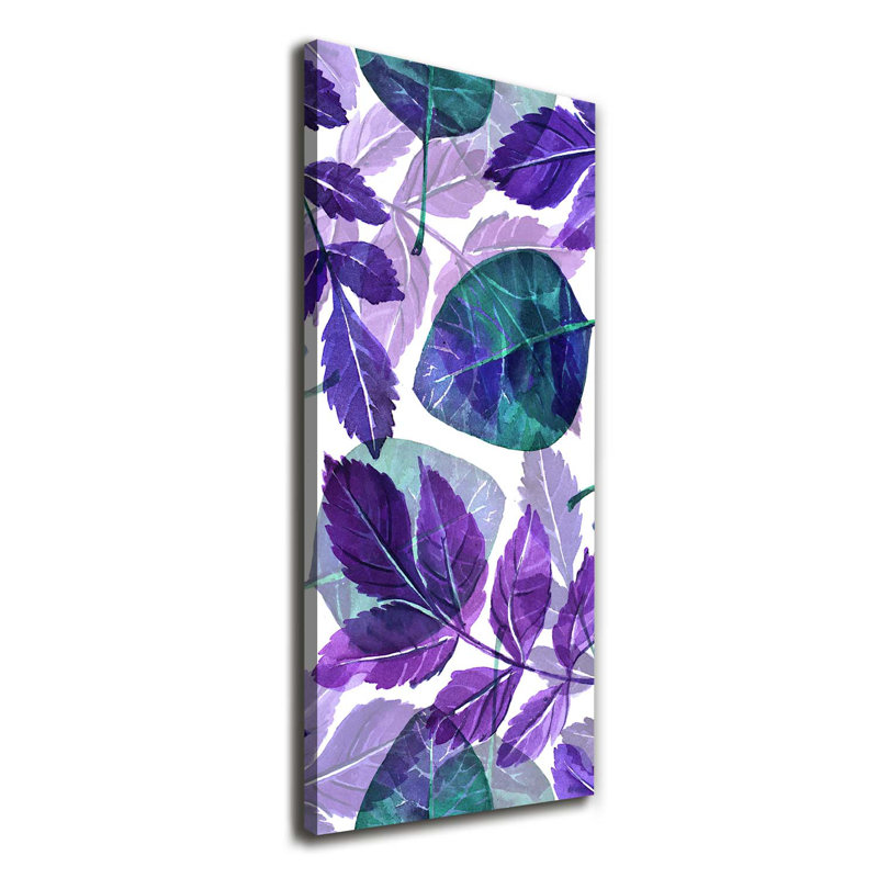 Leaves - Wrapped Canvas Print