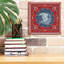 «True Blue Bandana E» par Jean Plout, art mural sur toile, 12 po x 12 po-237034087