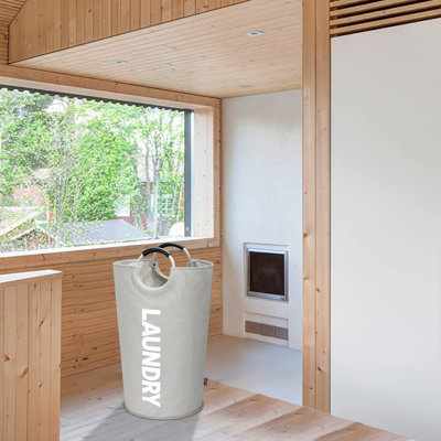 Fabric Laundry Basket with Handles