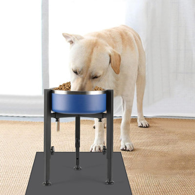 Support réglable pour bols pour chien