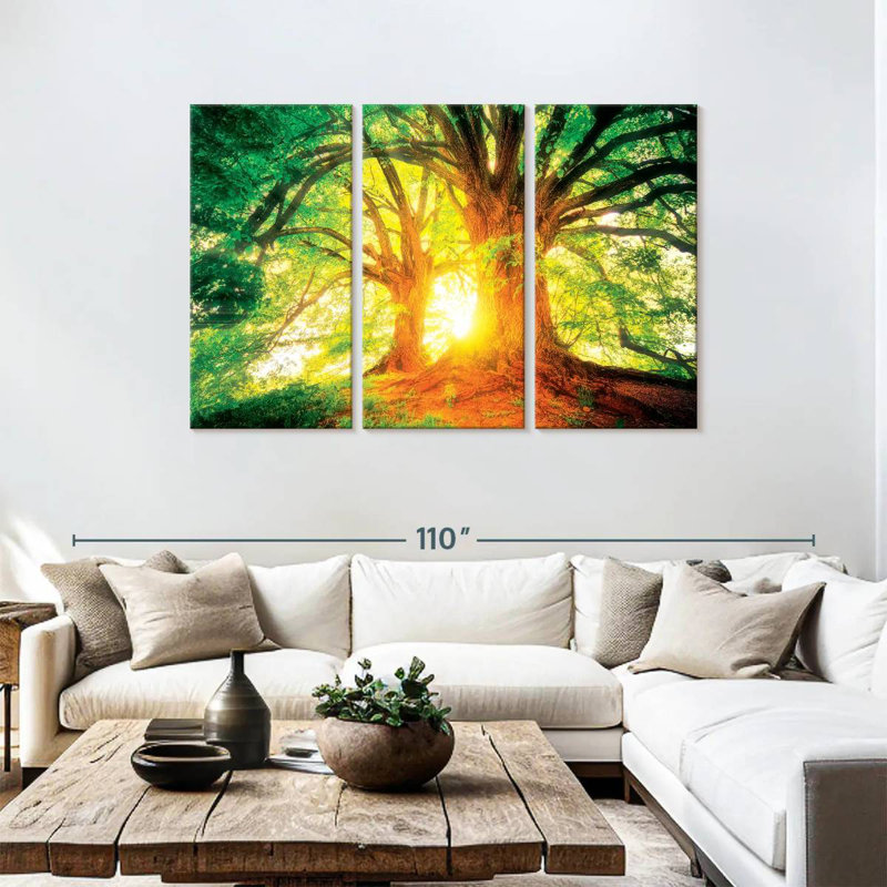 Harnek Old Oak Trees, 48" H x 74" W
