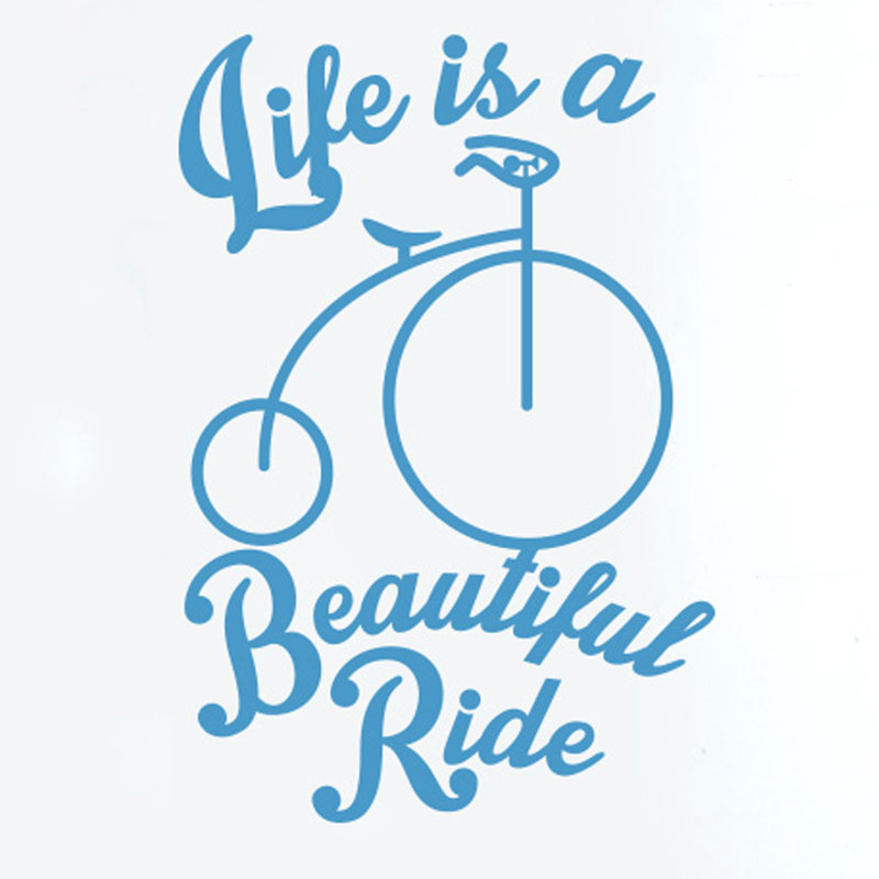 Wall Decal, Blue, Medium