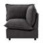 Chaise rembourrée moderne en tissu Conner-122850677