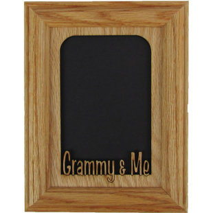 Oak Solid Wood Picture Frame with Mat