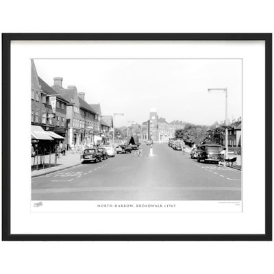 North Harrow, Broadwalk C1965 by Francis Frith - Single Picture Frame Print