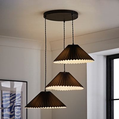 Kameron 3 - Light Painted Shaded Pendant