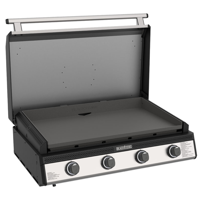 Blackstone 36" Stainless Steel Built-In Drop In Propane Griddle with Hood