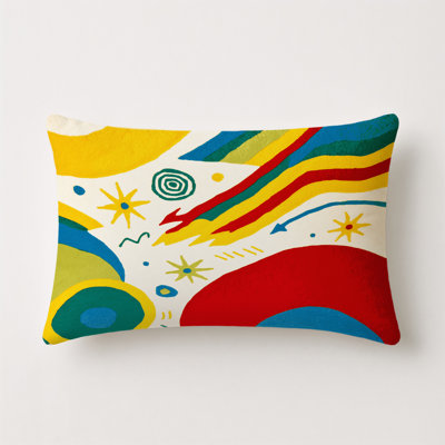Zesty Glow Indoor And Outdoor Throw Pillow