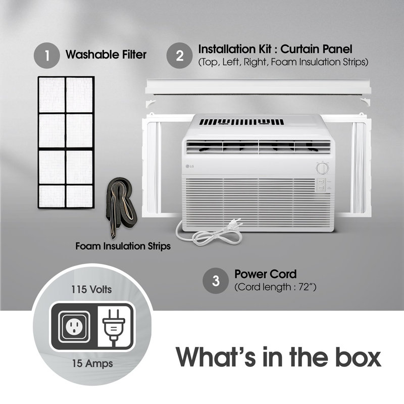 LG 5,000 BTU Window Air Conditioner
