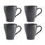 Swirl Square 16-Piece Dinnerware Set, Service for 4-1830773644