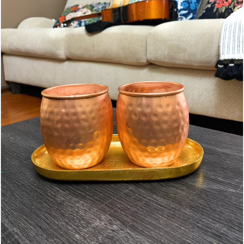Grande tasse en cuivre mule 16 oz. Stumbaugh