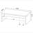 Brianna Mango Rectangular Engineered Wood Coffee Table