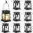 Black Low Voltage Solar Powered Integrated LED Pathway Light Pack