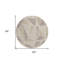 Tapis rond 8 po