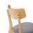 Hana Mid-Century Modern Rubberwood Dining Chair With Upholstered Seat-850843785-850843786