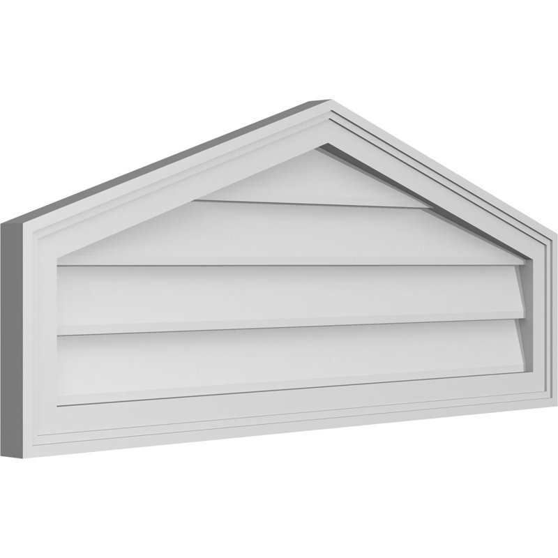 Ventilé à pignon non-fonctionnel Signature, H 16 po x l 38 po x P 1,5 po