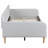 Tufted Daybed, Upholstered Daybed With 4 Support Legs-2010441198