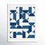 Bauhaus Inspired Geometric 1 N Blue And Teal by The Creative Bunch Studio-184243423-184243418