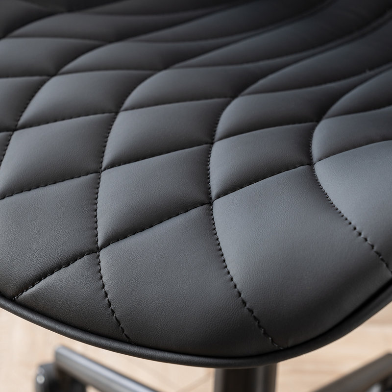 Chaise de bureau Maddoux, Noir