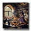 Toile épique Graffiti «Magical Kitchen 2» par Rey Klimt, 37 po x 37 po-1411705486
