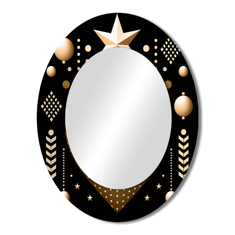 Miroir mural Golden Golden, 43 po x 33 po