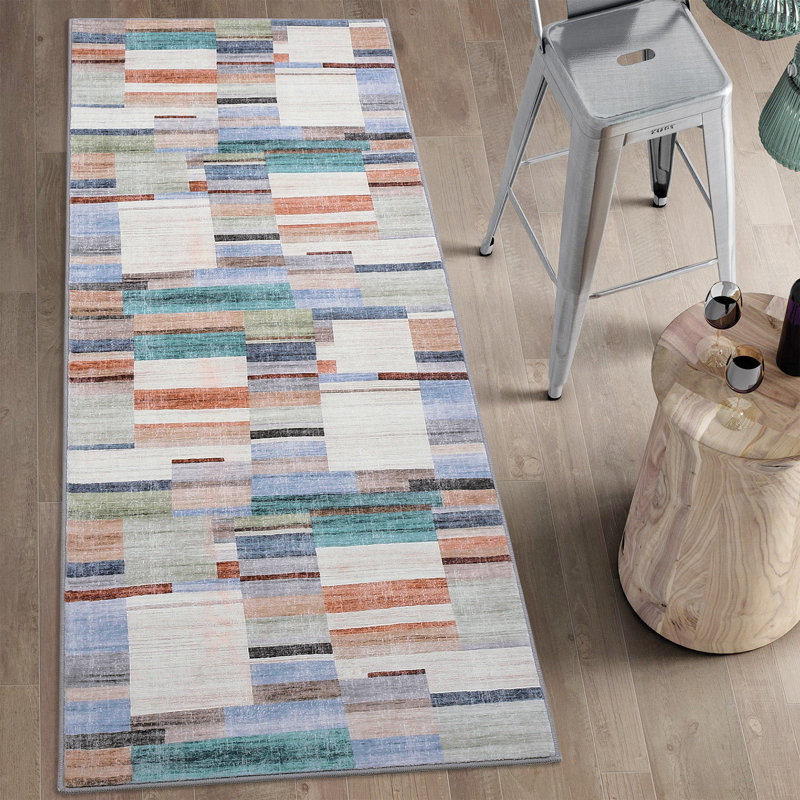 Tapis Cowden avec envers antidérapant, Tapis de couloir 2 pi x 6 pi