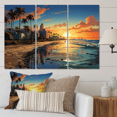 " Sunshines State Miami I " 3 - Pieces