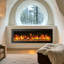 60inch Wall Mount Electric Fireplace-402423954