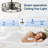 Caged Ceiling Fans With Lights Remote Control, Small Farmhouse Ceiling Fans With Light 3 Color Temperature