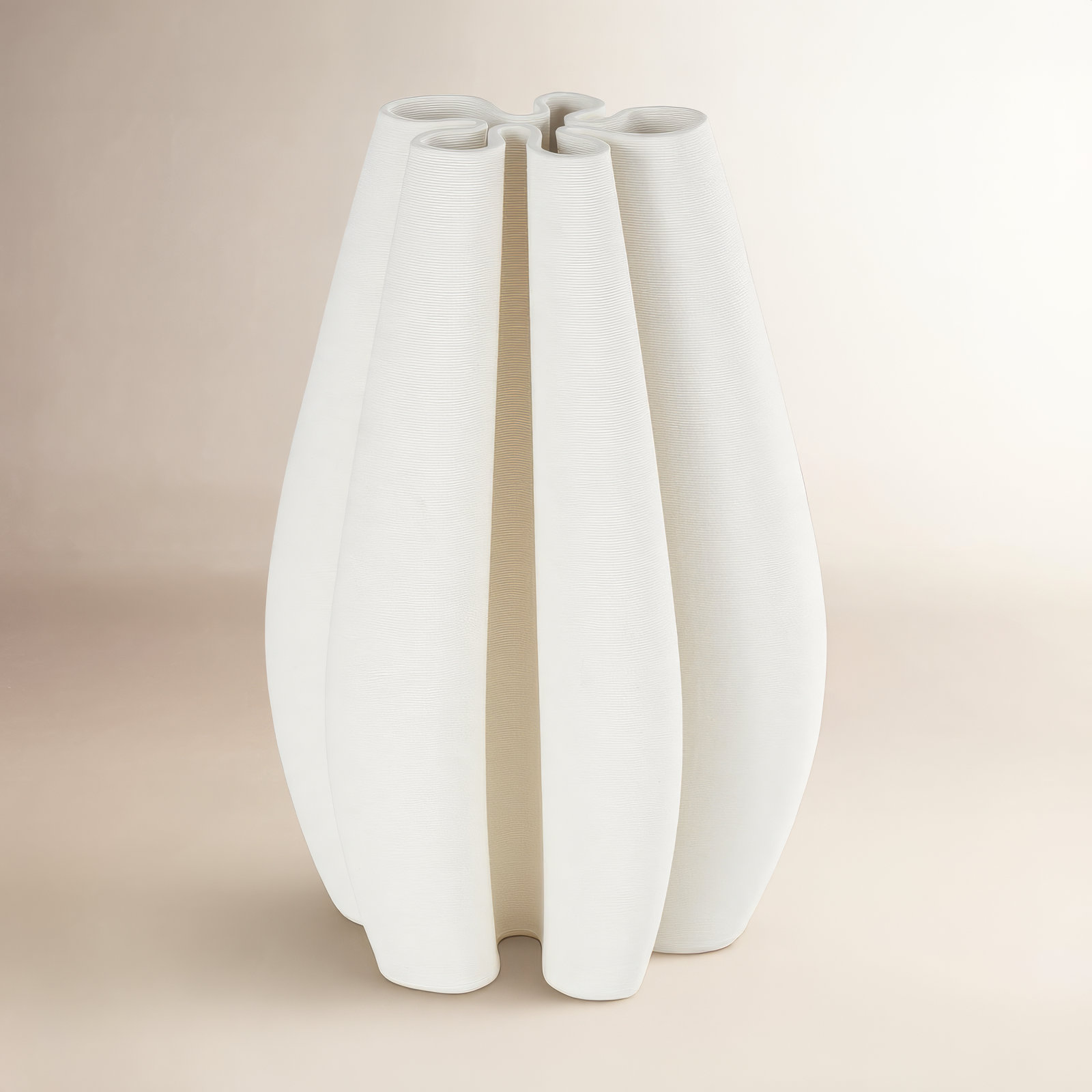 Bonnie Ceramic Table Vase, 11.4" H x 7.3" W x 7.3" D
