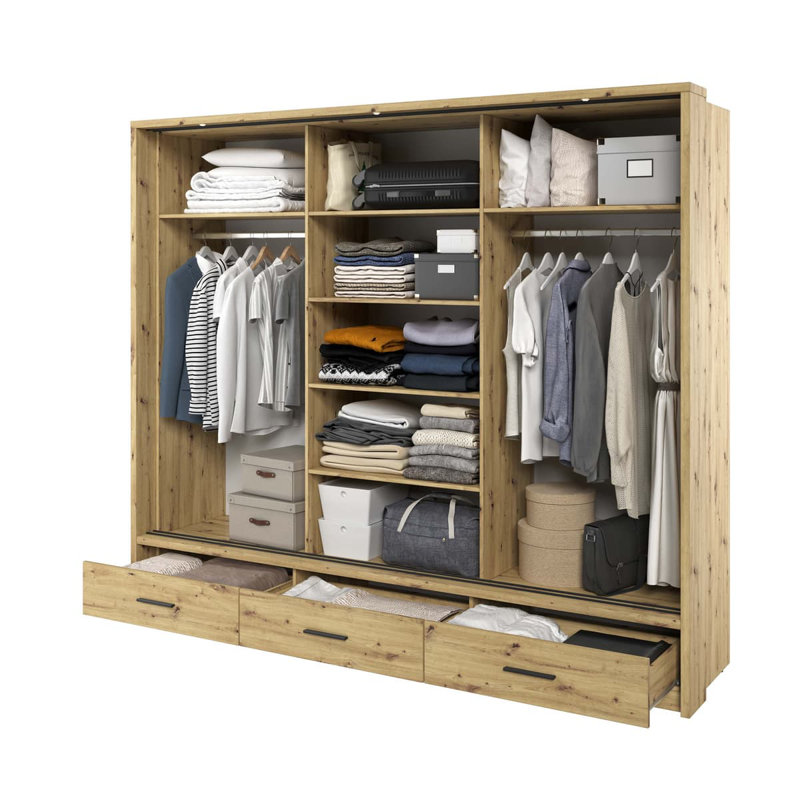Natania Manufactured Wood Wardrobe