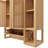 Aytuer Bamboo Wall Bathroom Cabinet With Magnetic Door