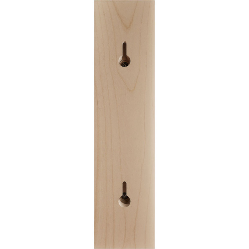 Support de tablette Traditional, Aulne, H 10,25 po x l 2,5 po x P 10,75 po