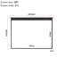 Wayfair Basics™ Electric Projector Screen Projector Screen-1490332962