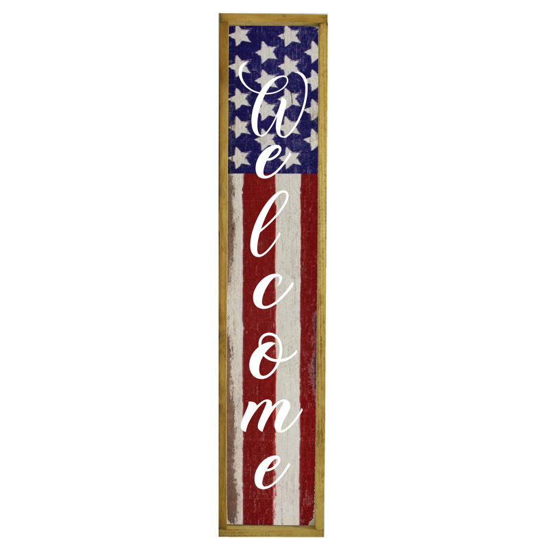 Drapeau inclinable american porche Apollinaris