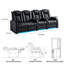 Fauteuil de cinéma inclinable Power Zero Gravity-977855015