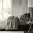 800 Thread Count Charcoal Cotton Blend Sateen 6-Piece King Sheet Set-1387554770-1383173156