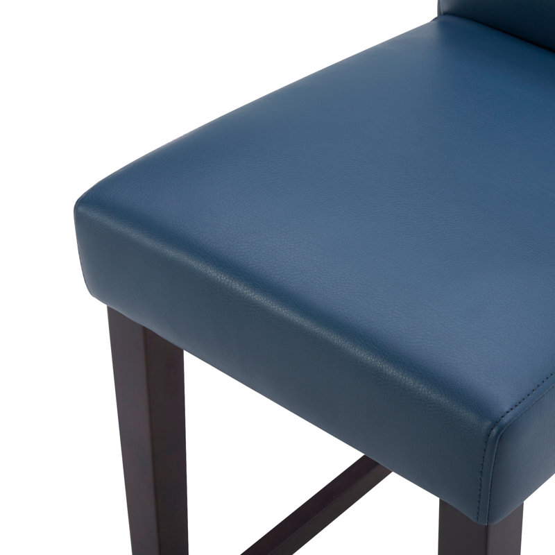 Tabouret de comptoir 26 po Breidyn, Bleu