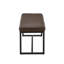 Faux Leather Upholstered Bench