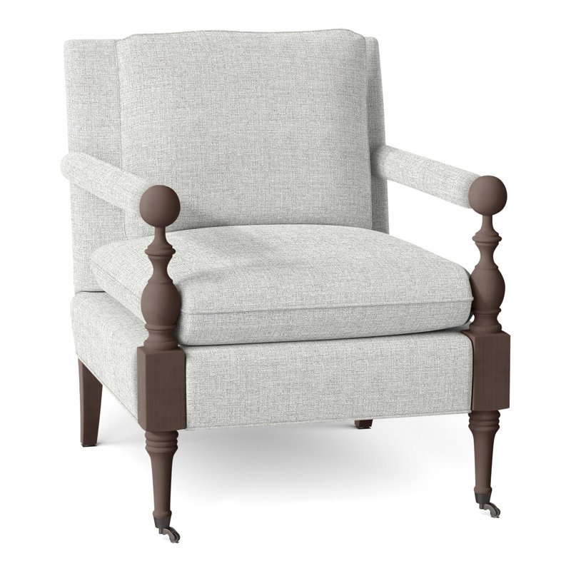 Leslie Armchair, 3157 Alabaster, Tobacco