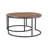 Jay 2 - Piece Solid Wood Top Living Room Table Set-612507003-612507000