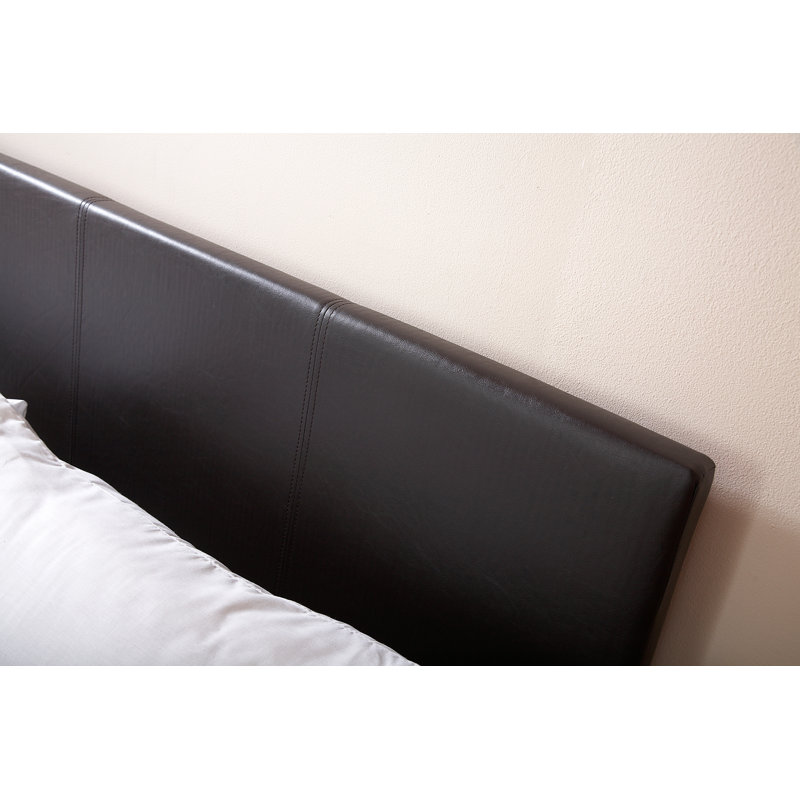 Morgana Upholstered Bed, Black, Double (4'6)