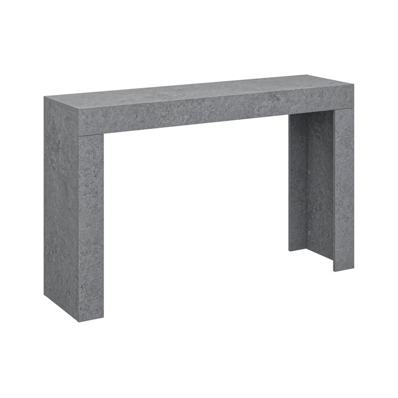 Caomhan Modern Coordinated 2 Piece Living Room Table Set, Concrete Cool Gray