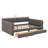 Queen Size Upholstered Platform Bed With USB And Drawers-1332542251