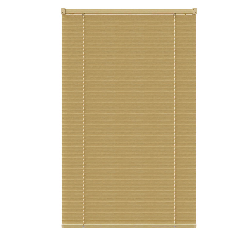 PVC Horizontal Venetian Blind Shade, 130 cm W x 80 cm L