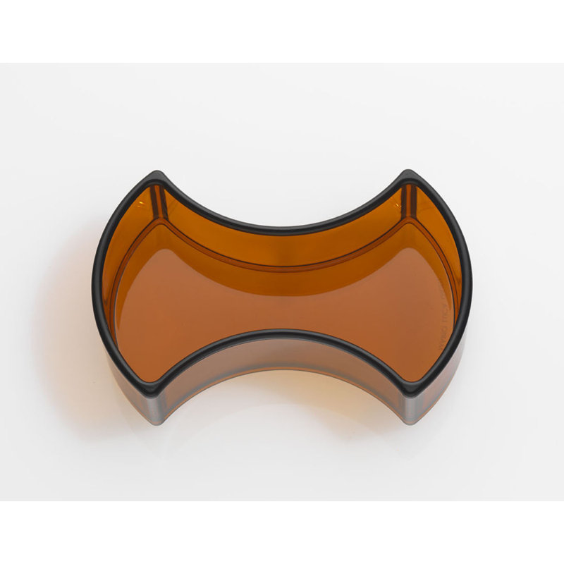 Assiette à apéritif Apostrophé 6,75 po, Ambre