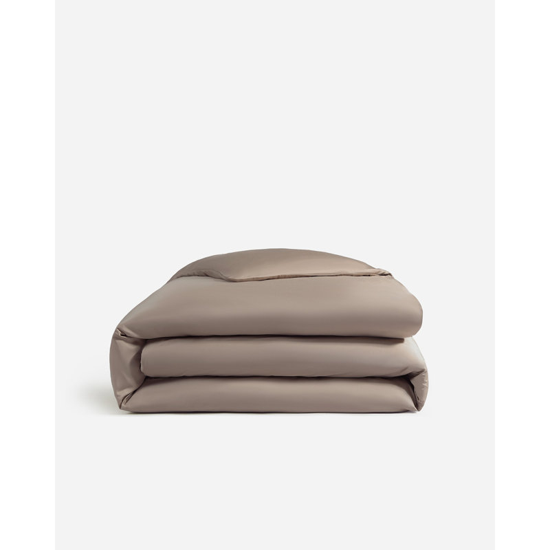 Natural Premium Duvet Cover, Taupe, King Duvet Cover