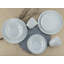 Shabby Chic Piece Porcelain China Dinnerware Set - Service for 4