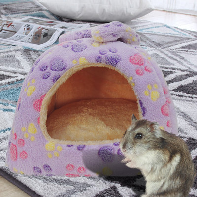 Small Animal Pet Bed House For Guinea Pig Hamster Hedgehog Rat Chinchilla