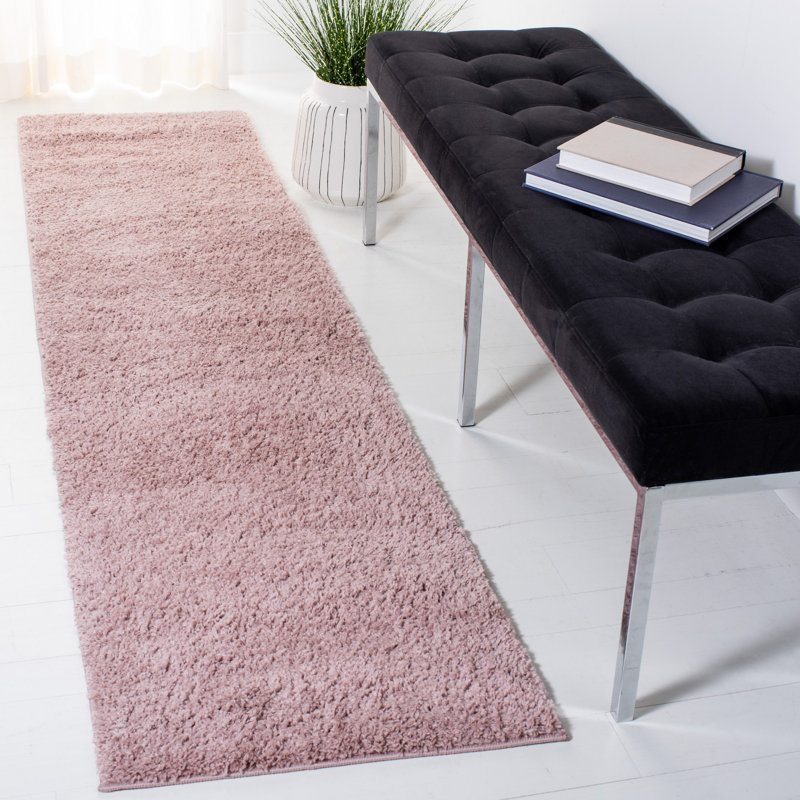 Laraby Shag 500 Performance Solid Color Rug, Runner 2' x 8'